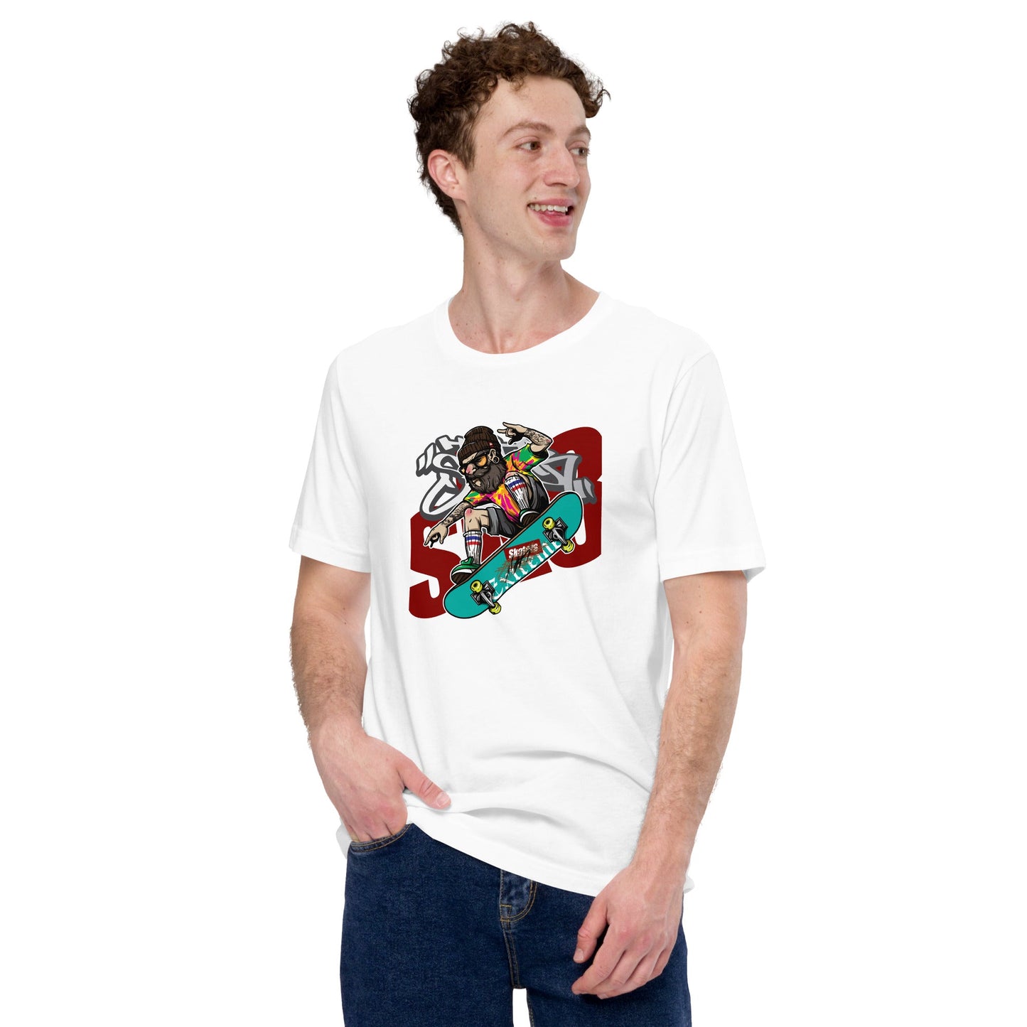 Supreme Skating Unisex T-Shirt - Where Style Meets the Skatepark
