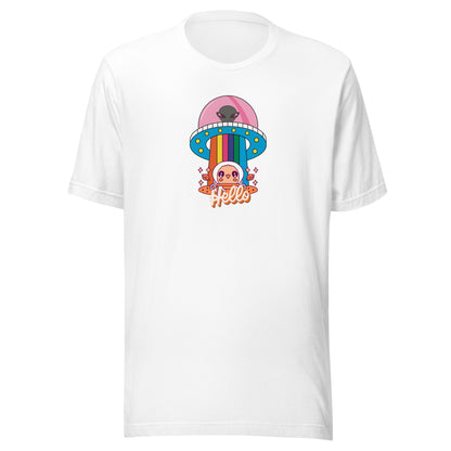 Cute Hello Unisex T-Shirt - Spread Smiles with Adorable Comfort