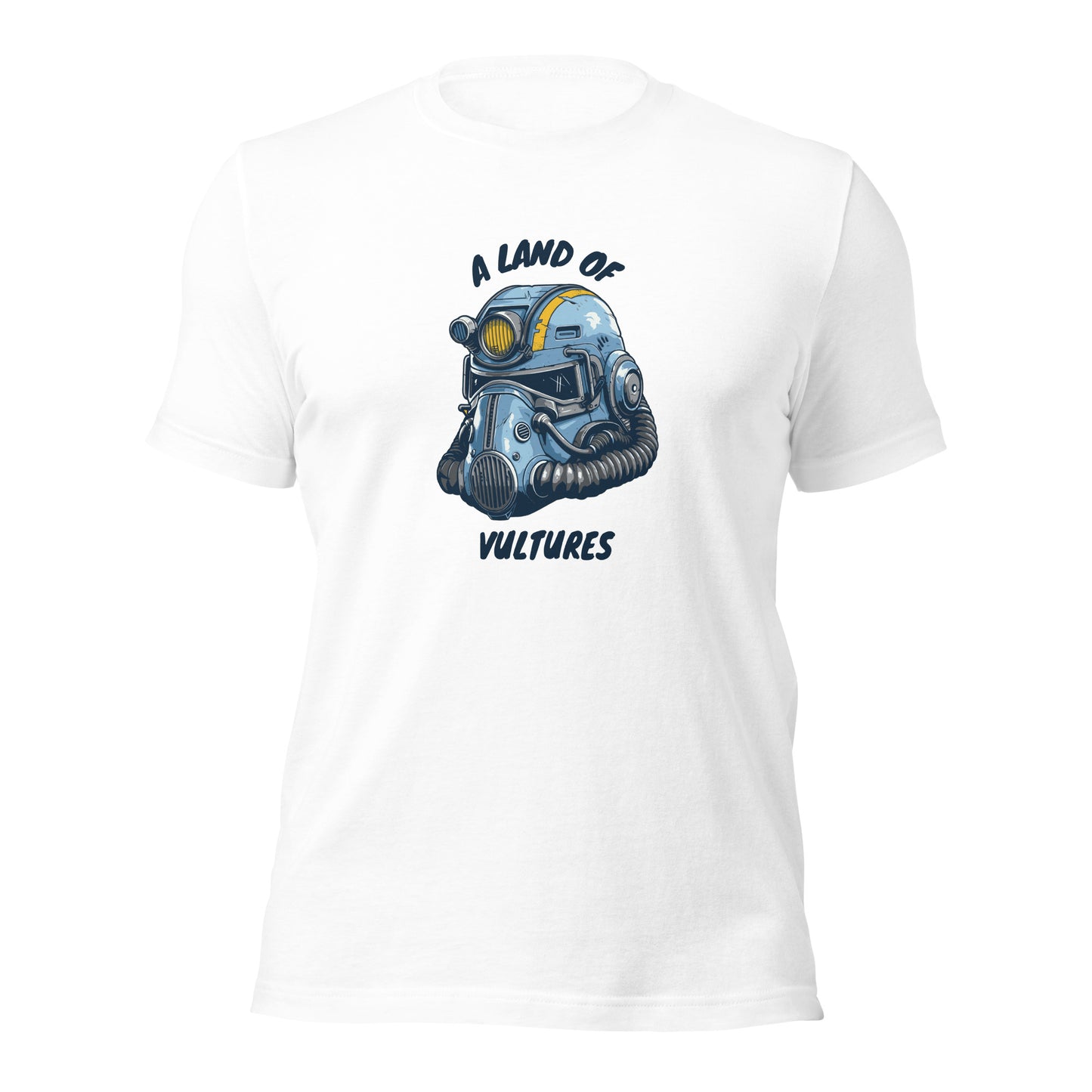 Comfort and Style Unite: Land of Vultures Unisex T-shirt for Nature Enthusiasts