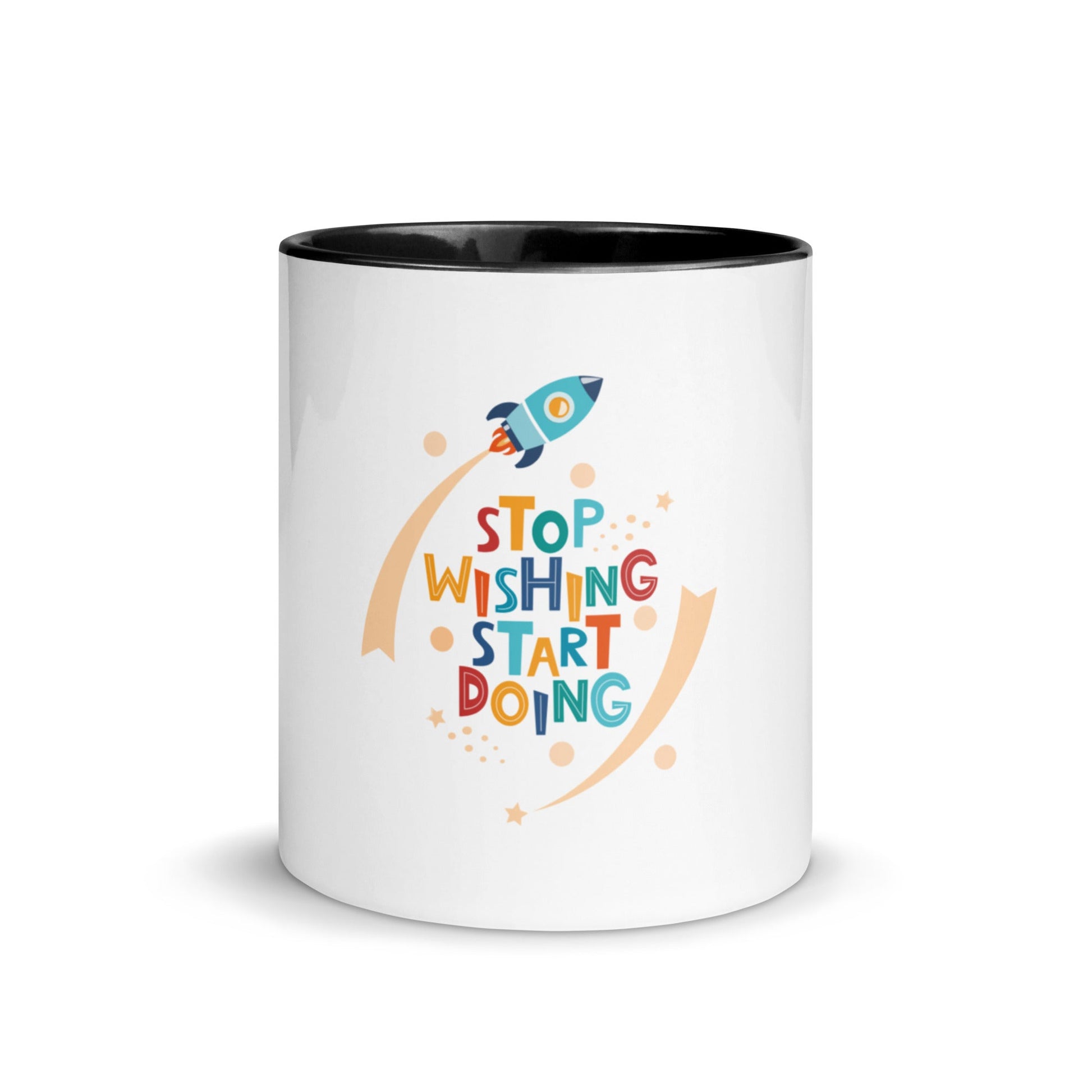 Stop Wishing, Start Doing Mug - Transform Dreams into Reality | Motivational Coffee Cup for Action Takers