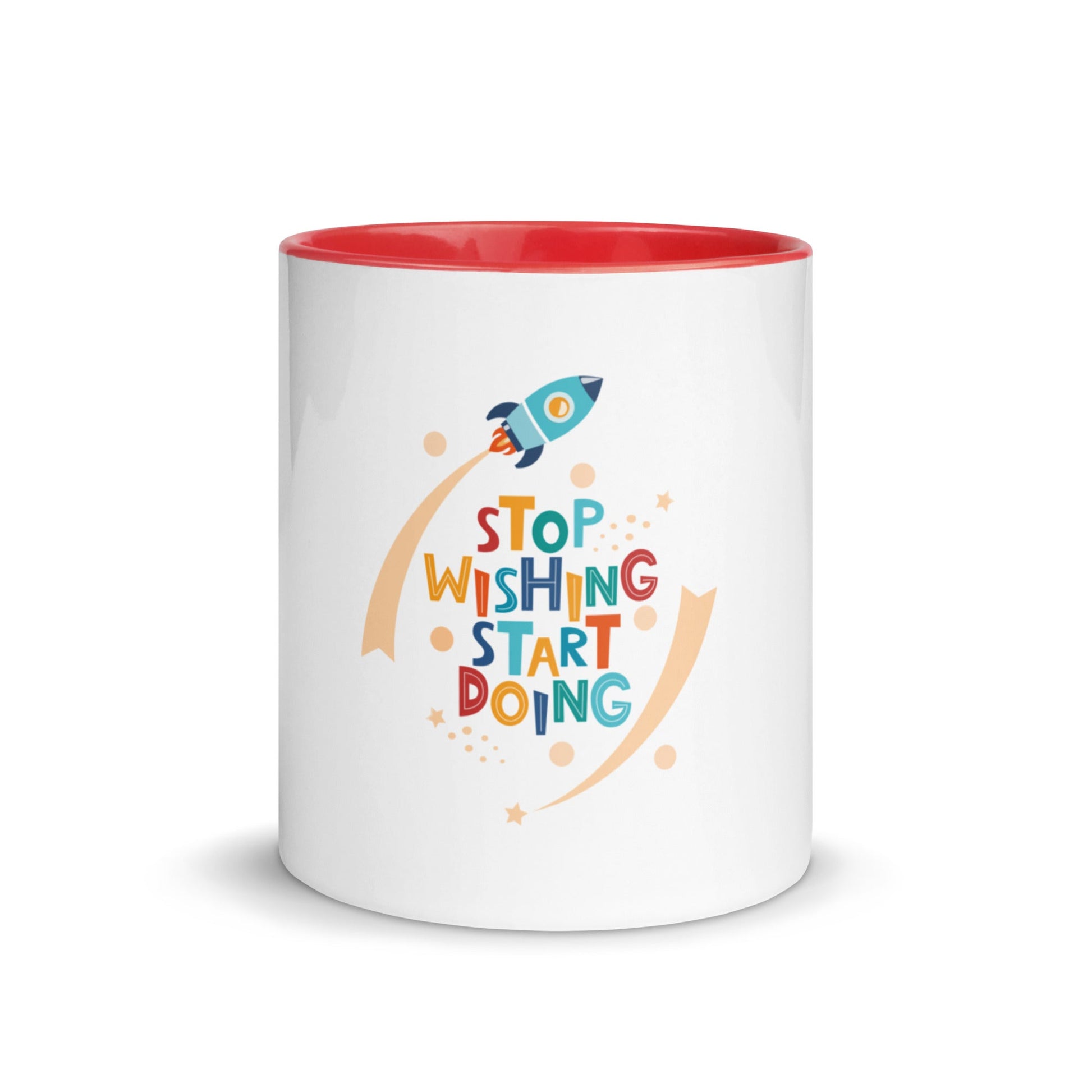 Stop Wishing, Start Doing Mug - Transform Dreams into Reality | Motivational Coffee Cup for Action Takers