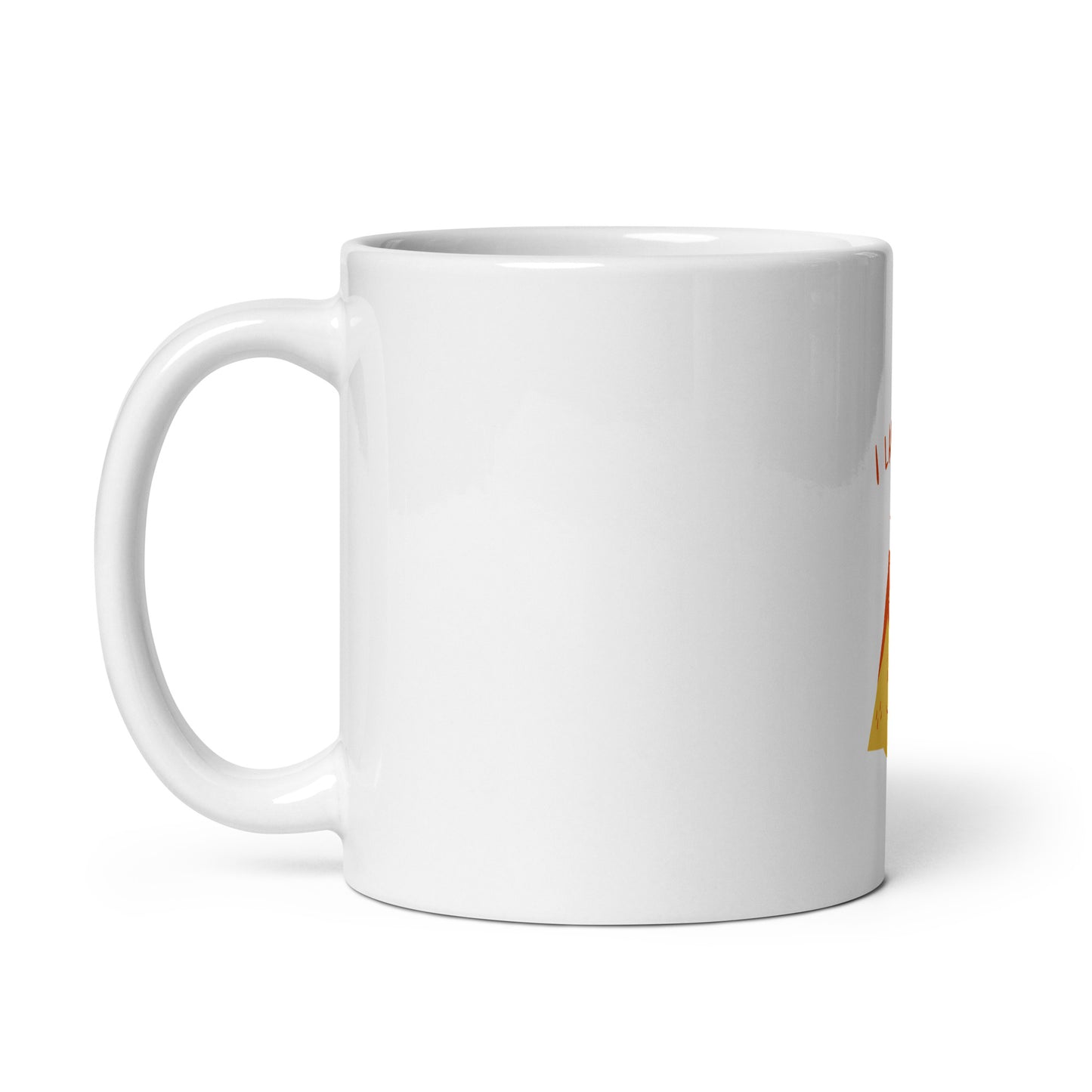 I Lava You - White Glossy Mug for Warm Affection | Unique Gift Idea