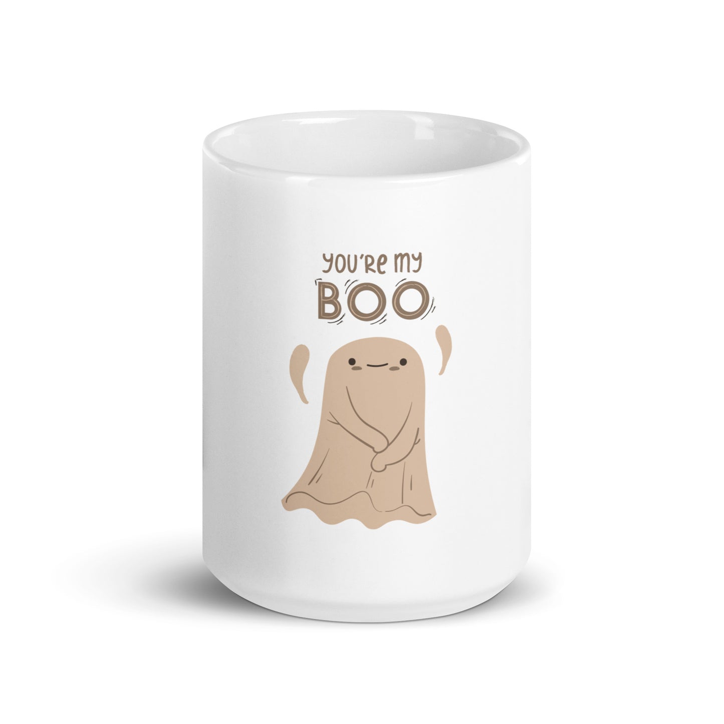 You Are My Boo - White Glossy Mug for Cozy Connections | Romantic Gift Idea
