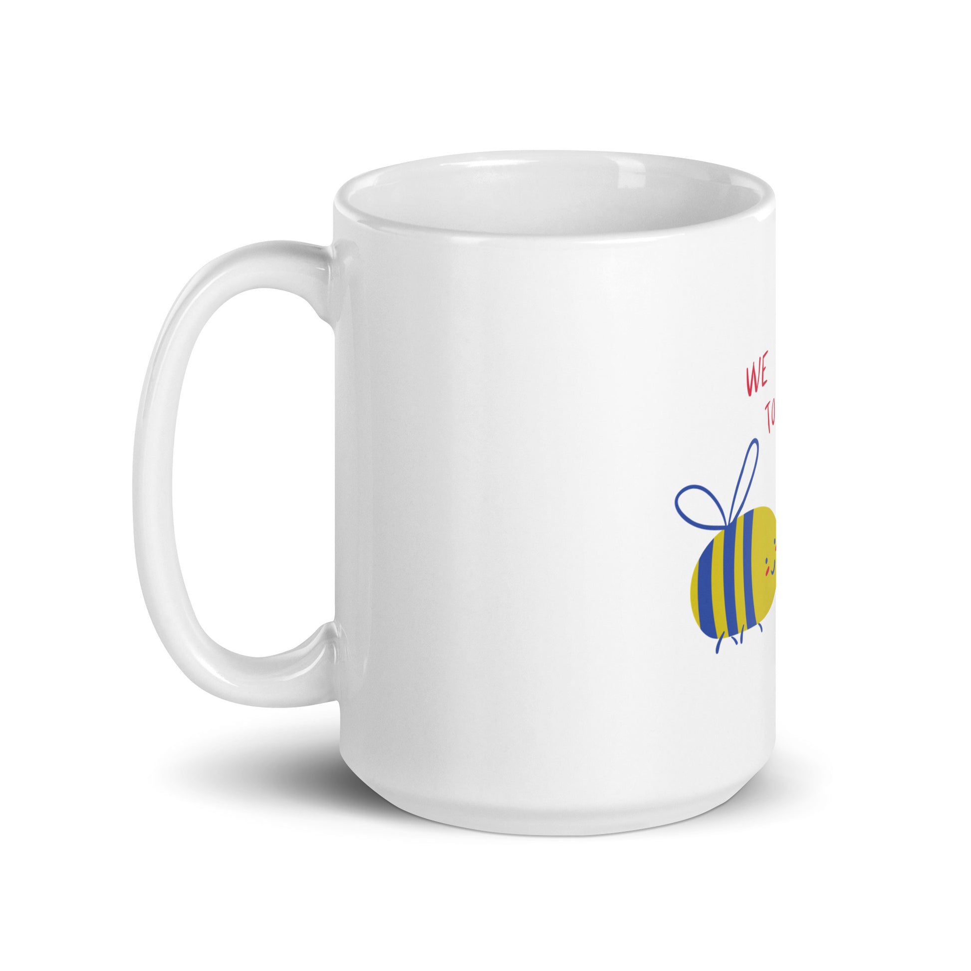 We Bee-Long Together - White Glossy Mug for Sweet Moments | Adorable Gift Choice