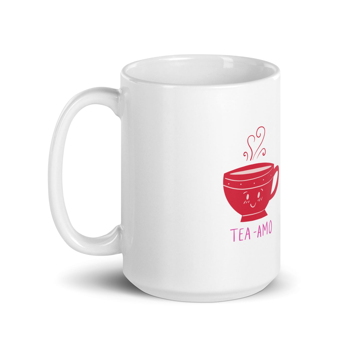 Cute Couple - White Glossy Mug Set for Adorable Moments | Perfect Gift for Partners