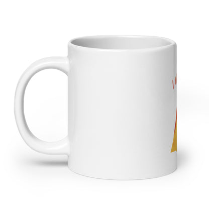 I Lava You - White Glossy Mug for Warm Affection | Unique Gift Idea