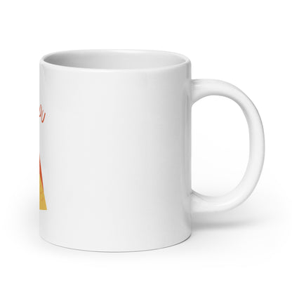 I Lava You - White Glossy Mug for Warm Affection | Unique Gift Idea