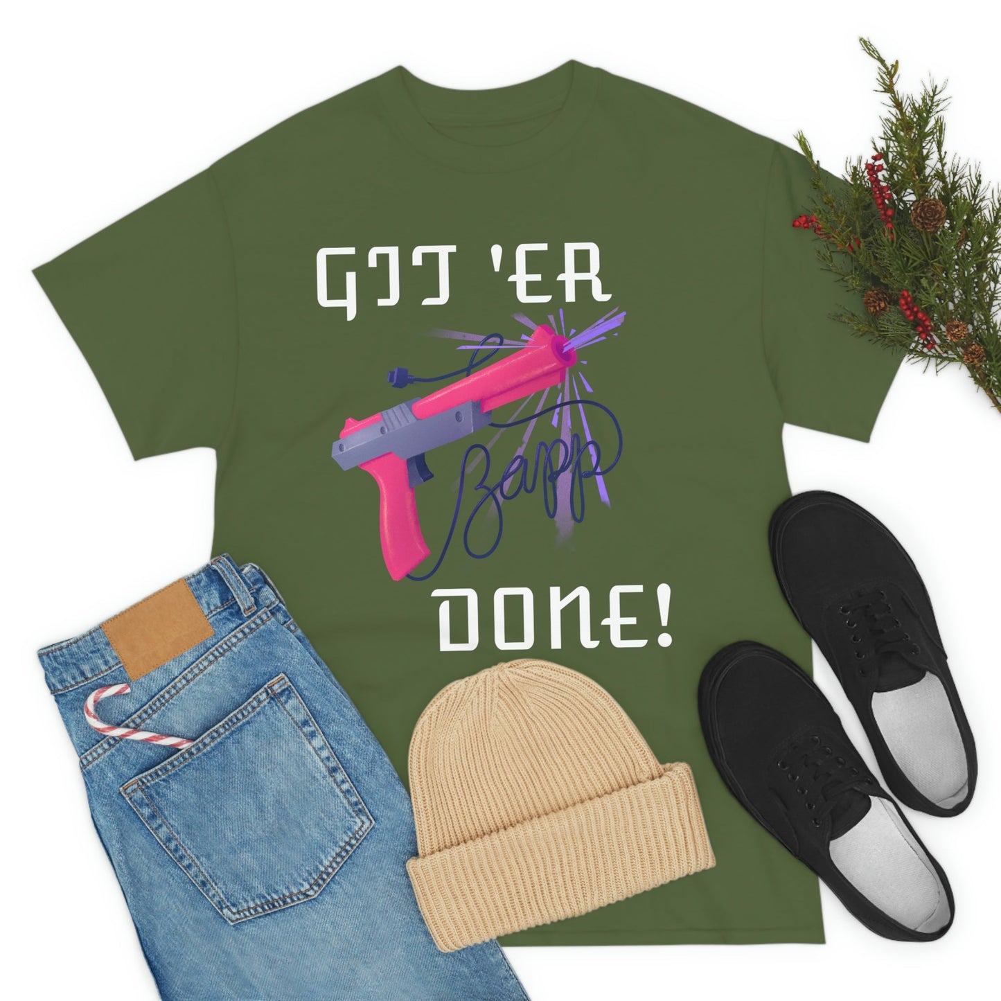 Git 'er Done Classic Gamer T-shirt