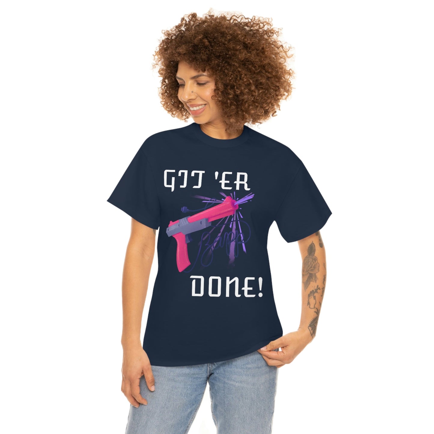 Git 'er Done Classic Gamer T-shirt