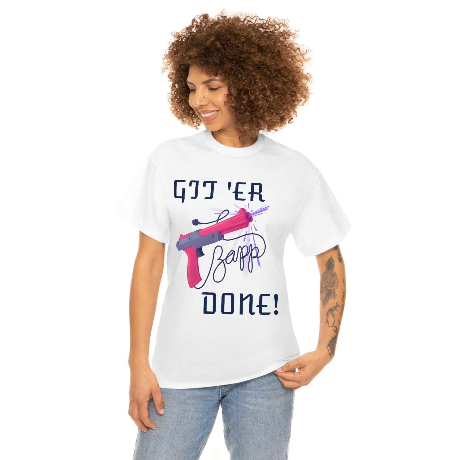 Git 'er Done Classic Gamer T-shirt