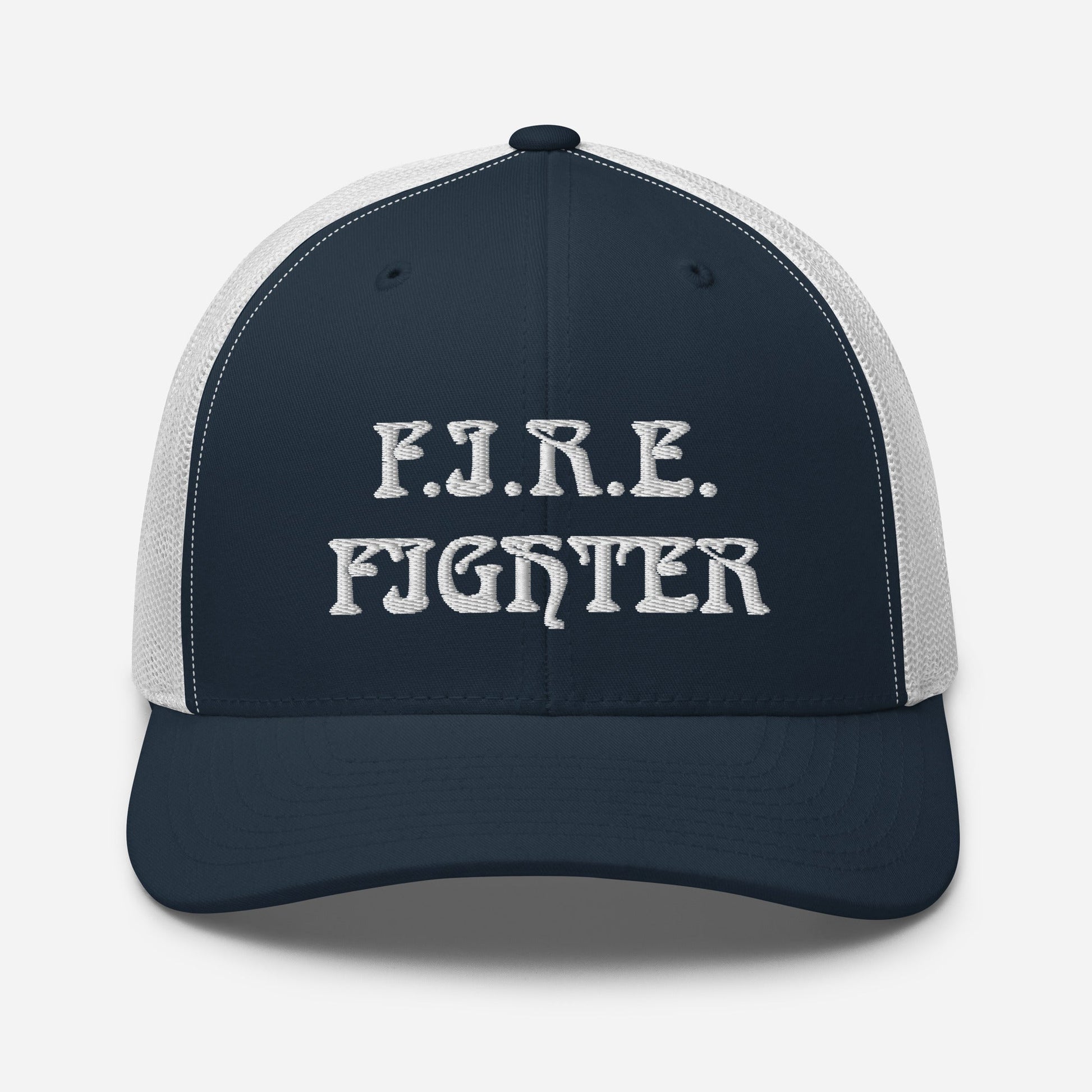 F.I.R.E FIGHTER - Six-panel retro Trucker Cap