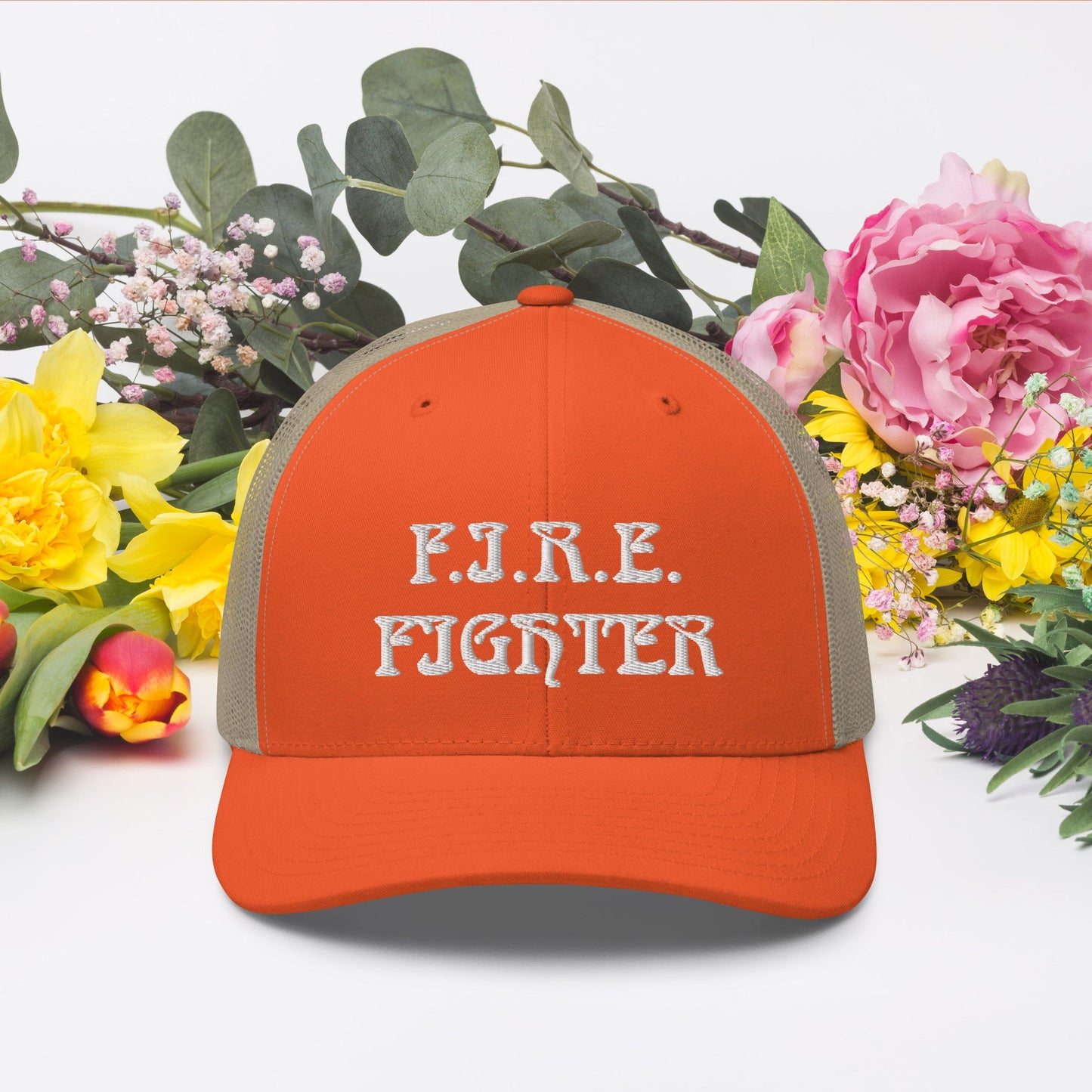 F.I.R.E FIGHTER - Trucker Cap - Albasat Designs