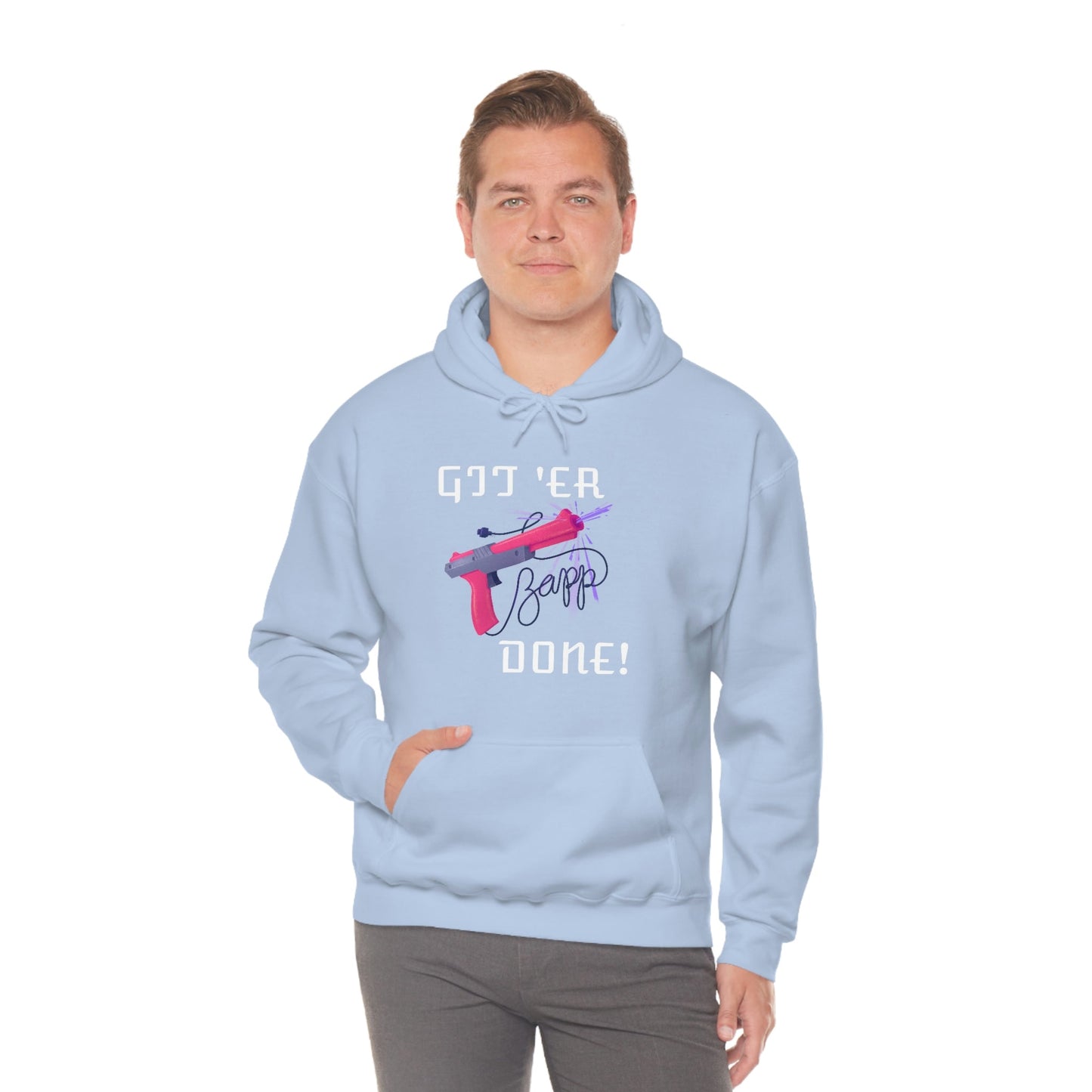 Git 'er Done Retro Gamer Hoodie