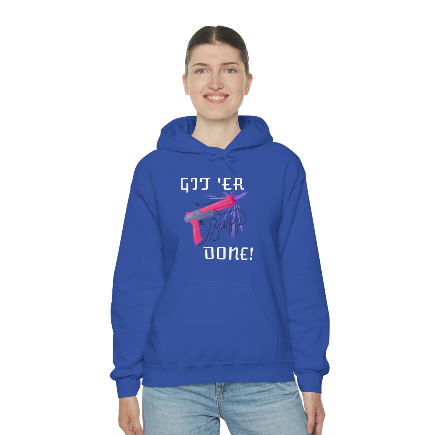 Git 'er Done Retro Gamer Hoodie