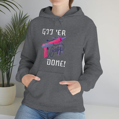 Git 'er Done Retro Gamer Hoodie