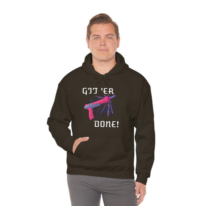 Git 'er Done Retro Gamer Hoodie