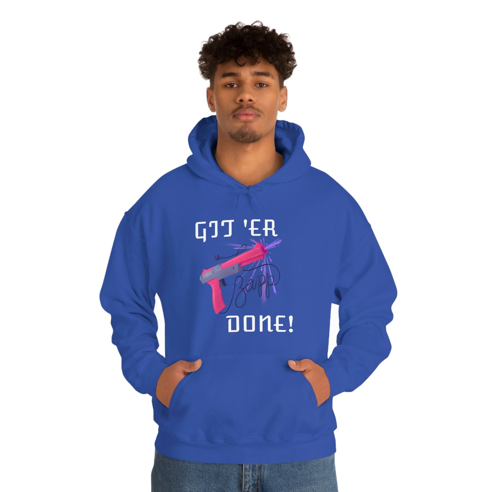 Git 'er Done Retro Gamer Hoodie