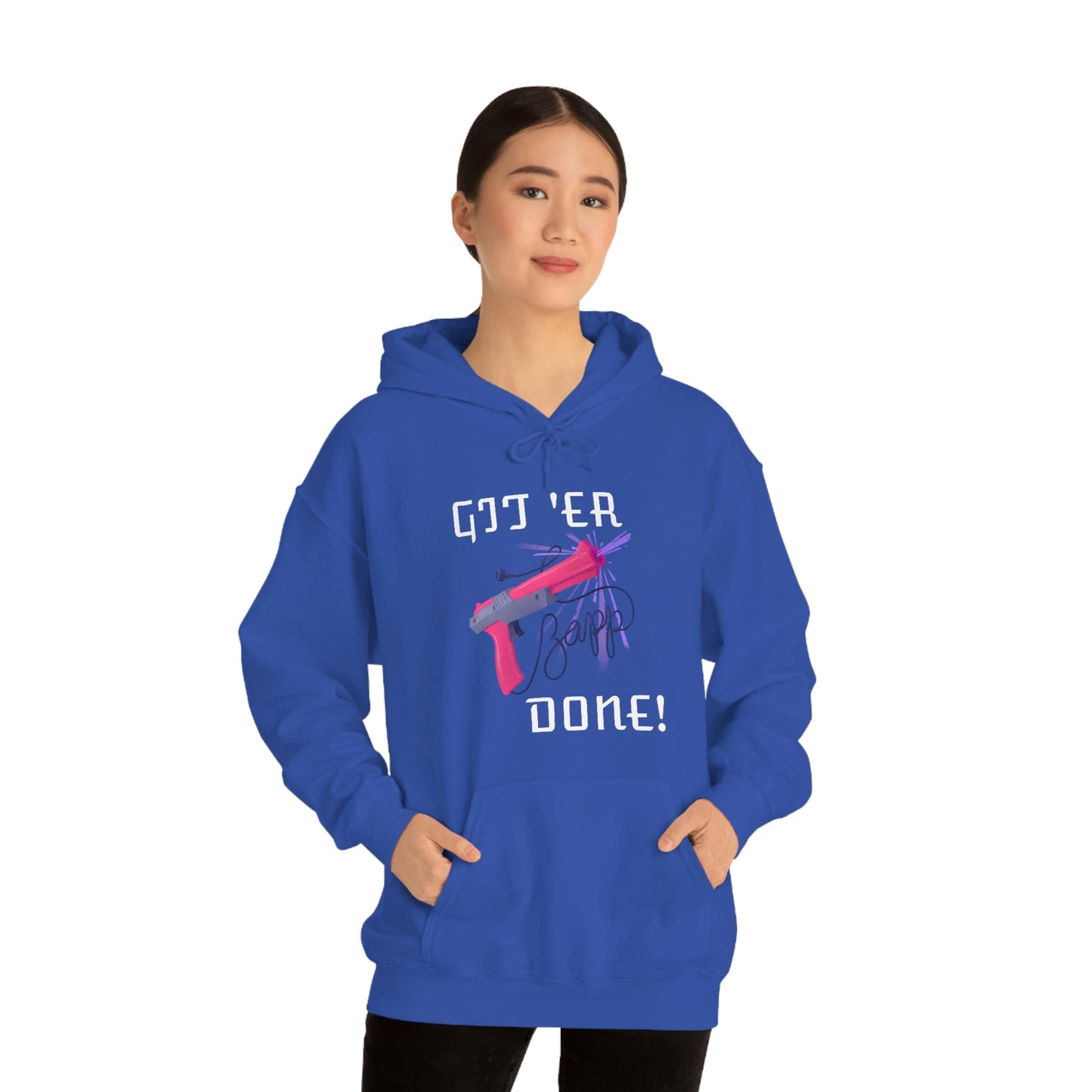 Git 'er Done Retro Gamer Hoodie