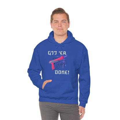 Git 'er Done Retro Gamer Hoodie