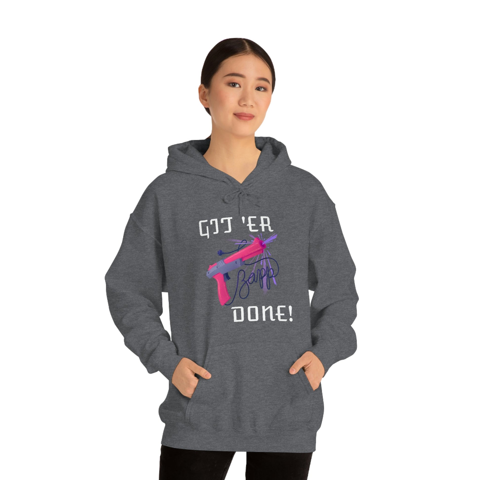 Git 'er Done Retro Gamer Hoodie