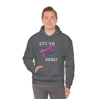 Git 'er Done Retro Gamer Hoodie