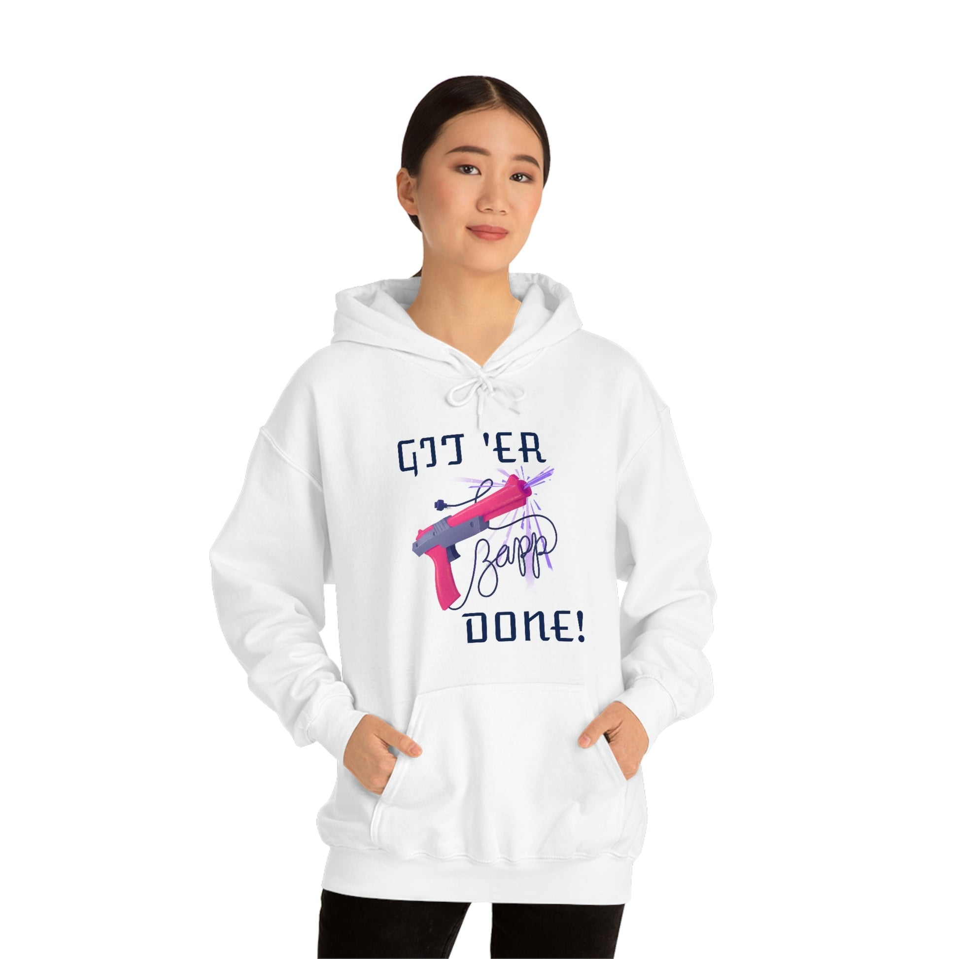 Git 'er Done Retro Gamer Hoodie