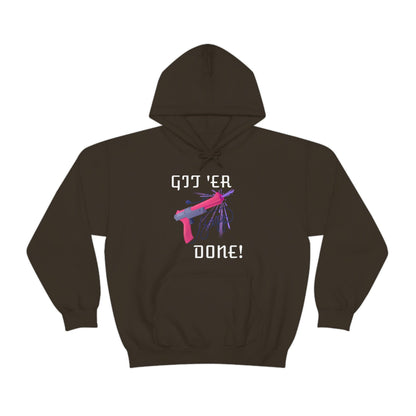 Git 'er Done Retro Gamer Hoodie