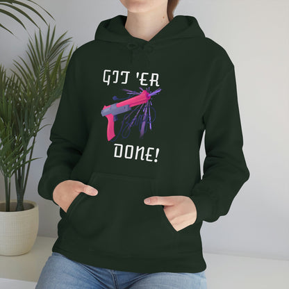 Git 'er Done Retro Gamer Hoodie