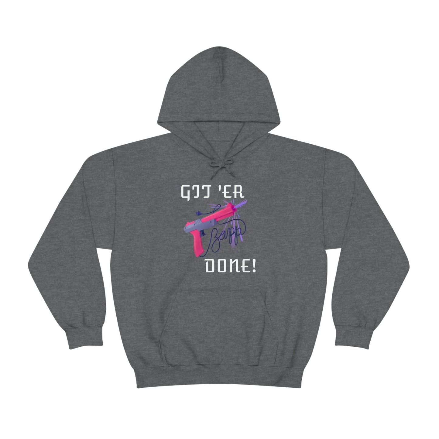 Git 'er Done Retro Gamer Hoodie