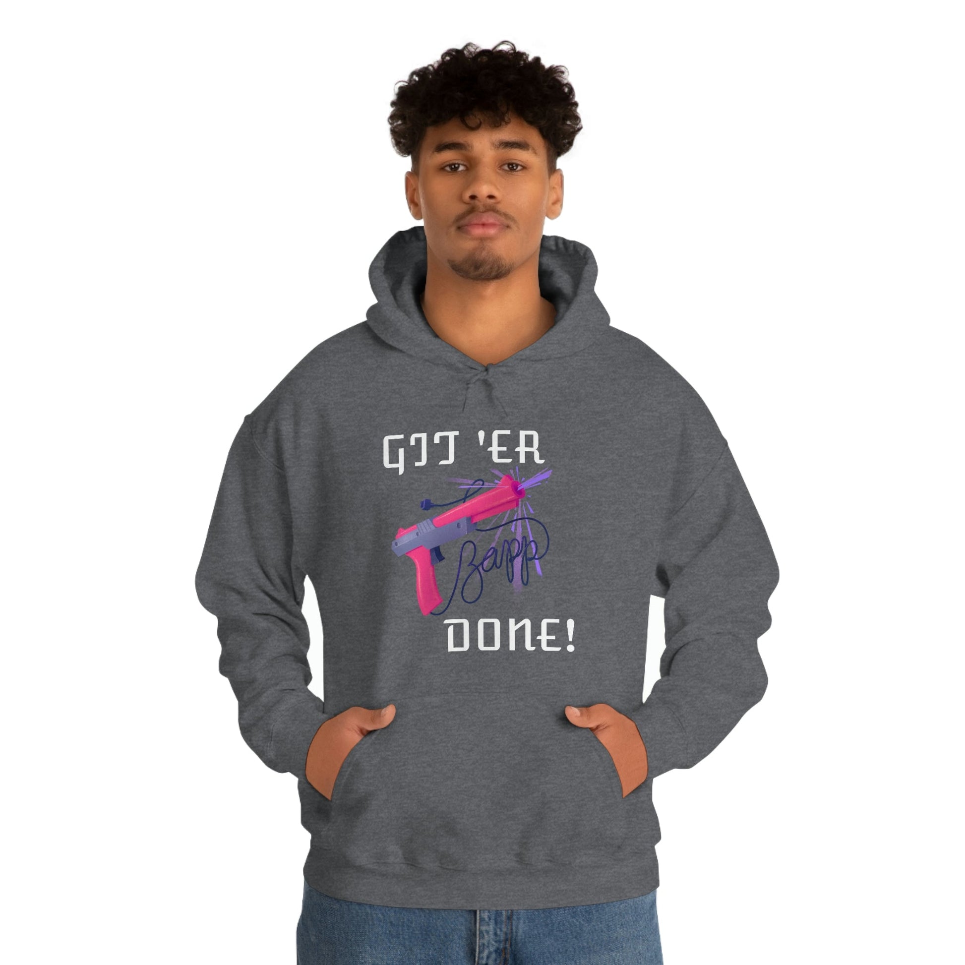 Git 'er Done Retro Gamer Hoodie