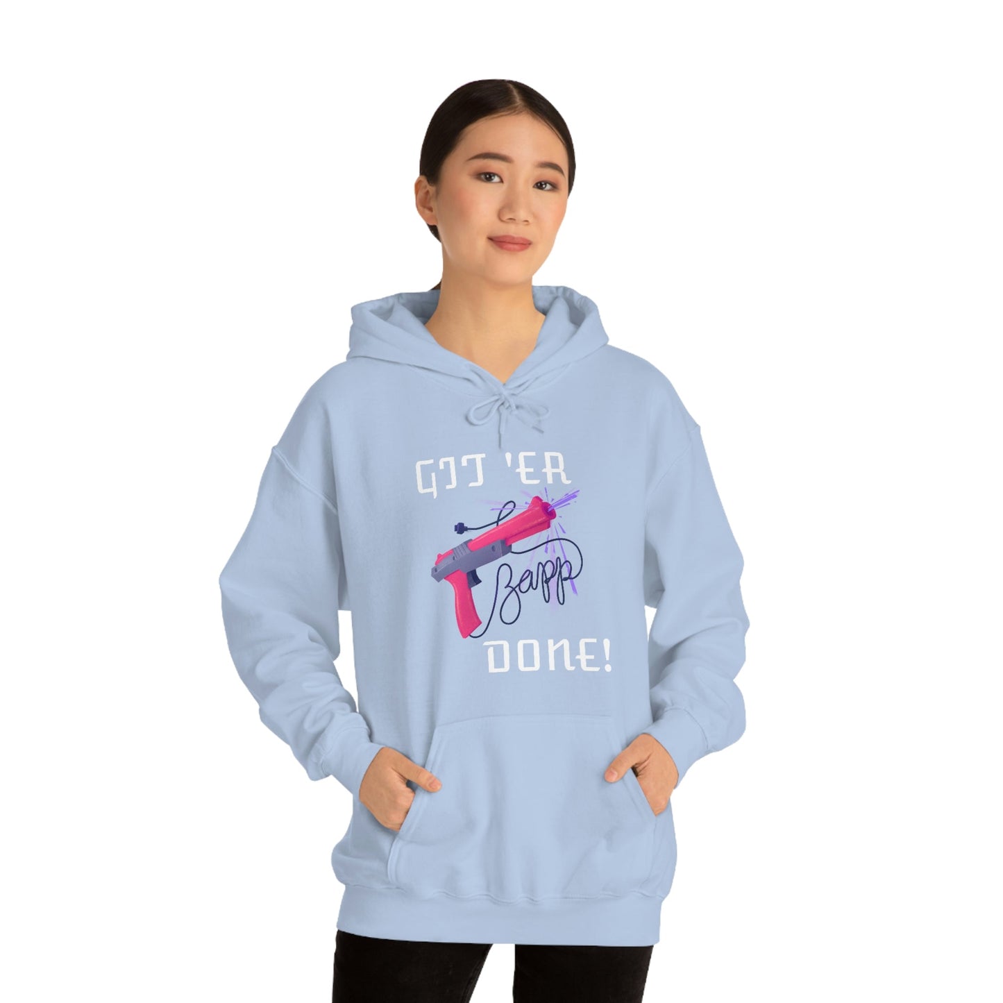 Git 'er Done Retro Gamer Hoodie