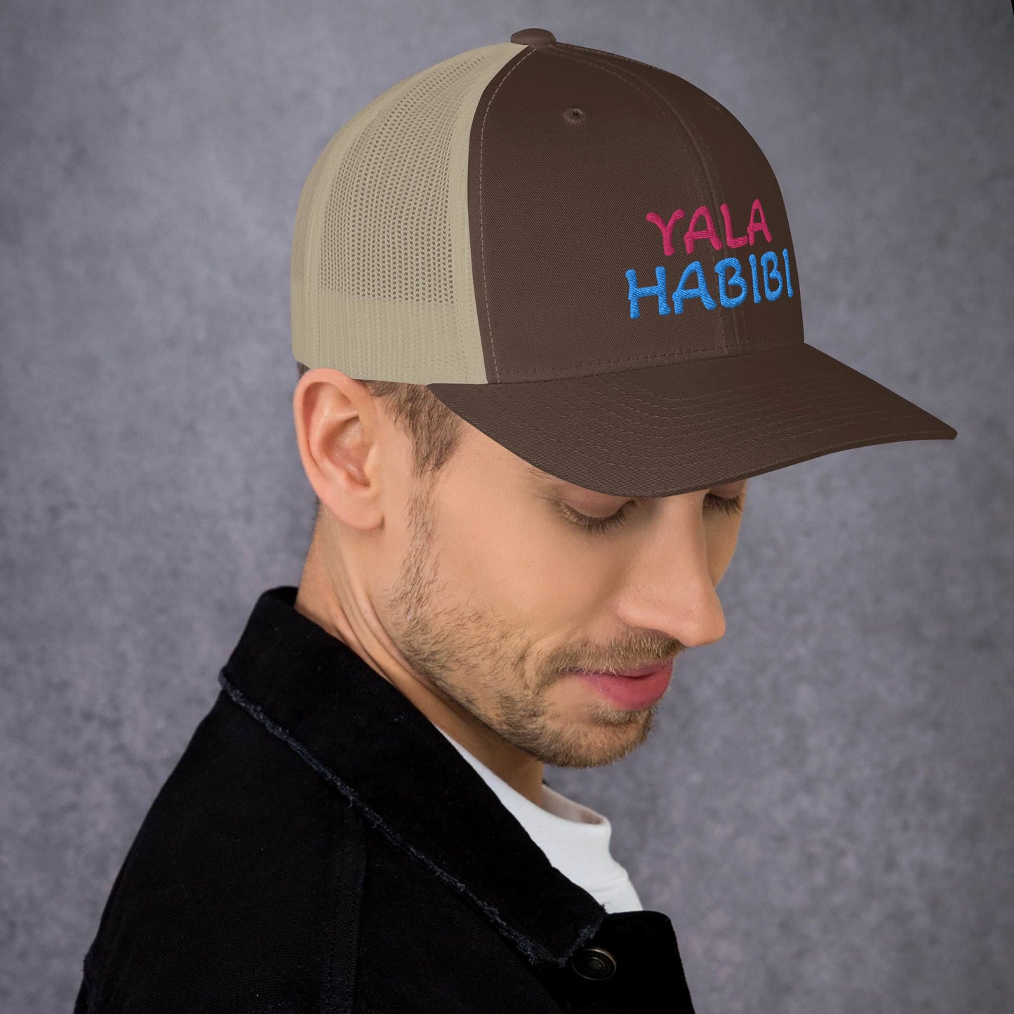 Yala Habibi 2 - Trucker Cap - Albasat Designs