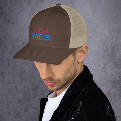 Yala Habibi 2 - Trucker Cap - Albasat Designs