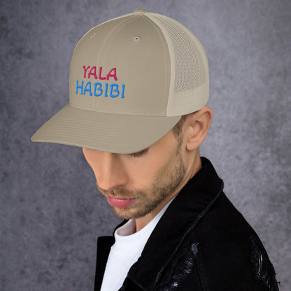 Yala Habibi 2 - Trucker Cap - Albasat Designs