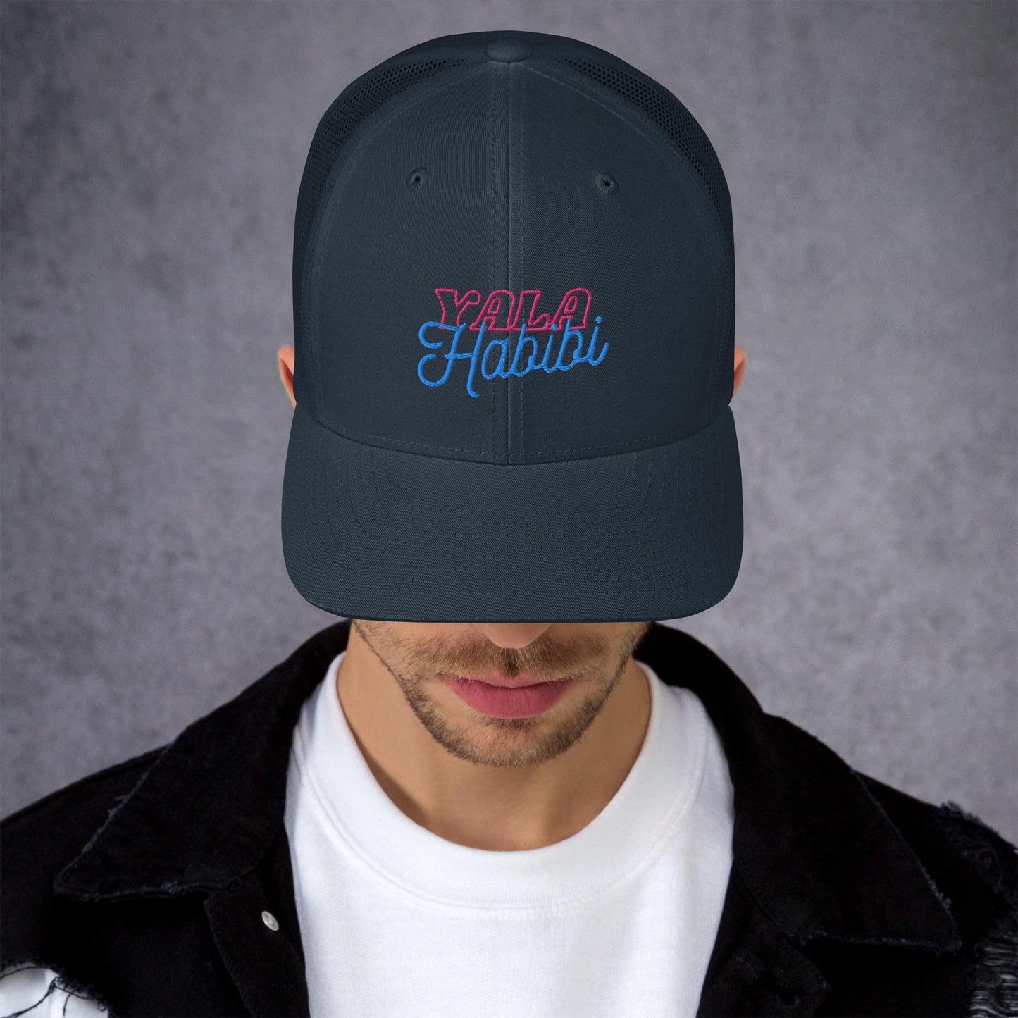 Yala Habibi - Trucker Cap - Albasat Designs