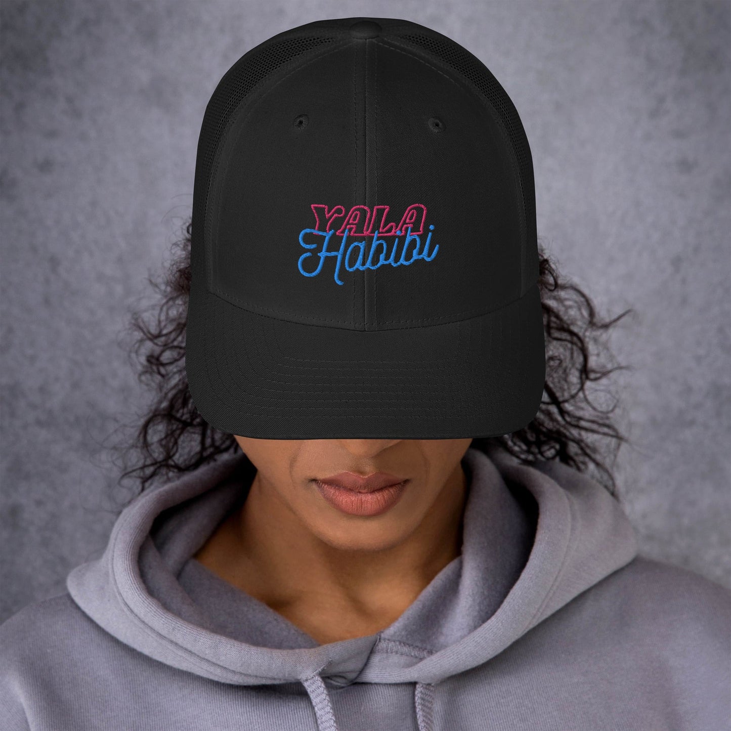 Yala Habibi - Trucker Cap - Albasat Designs