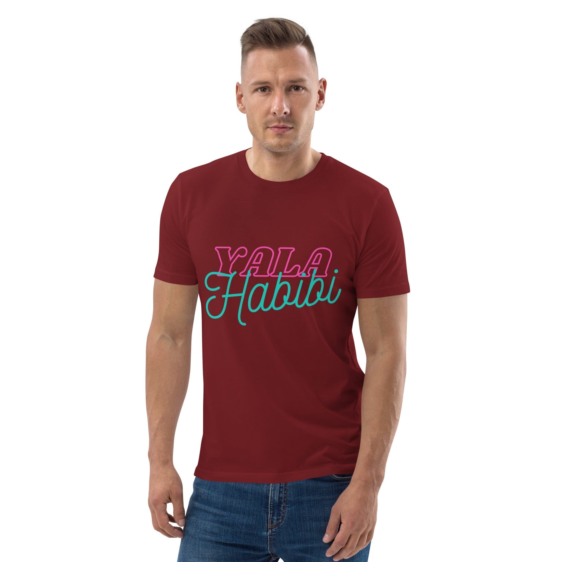 Yala Habibi - Unisex organic cotton t-shirt - Albasat Designs