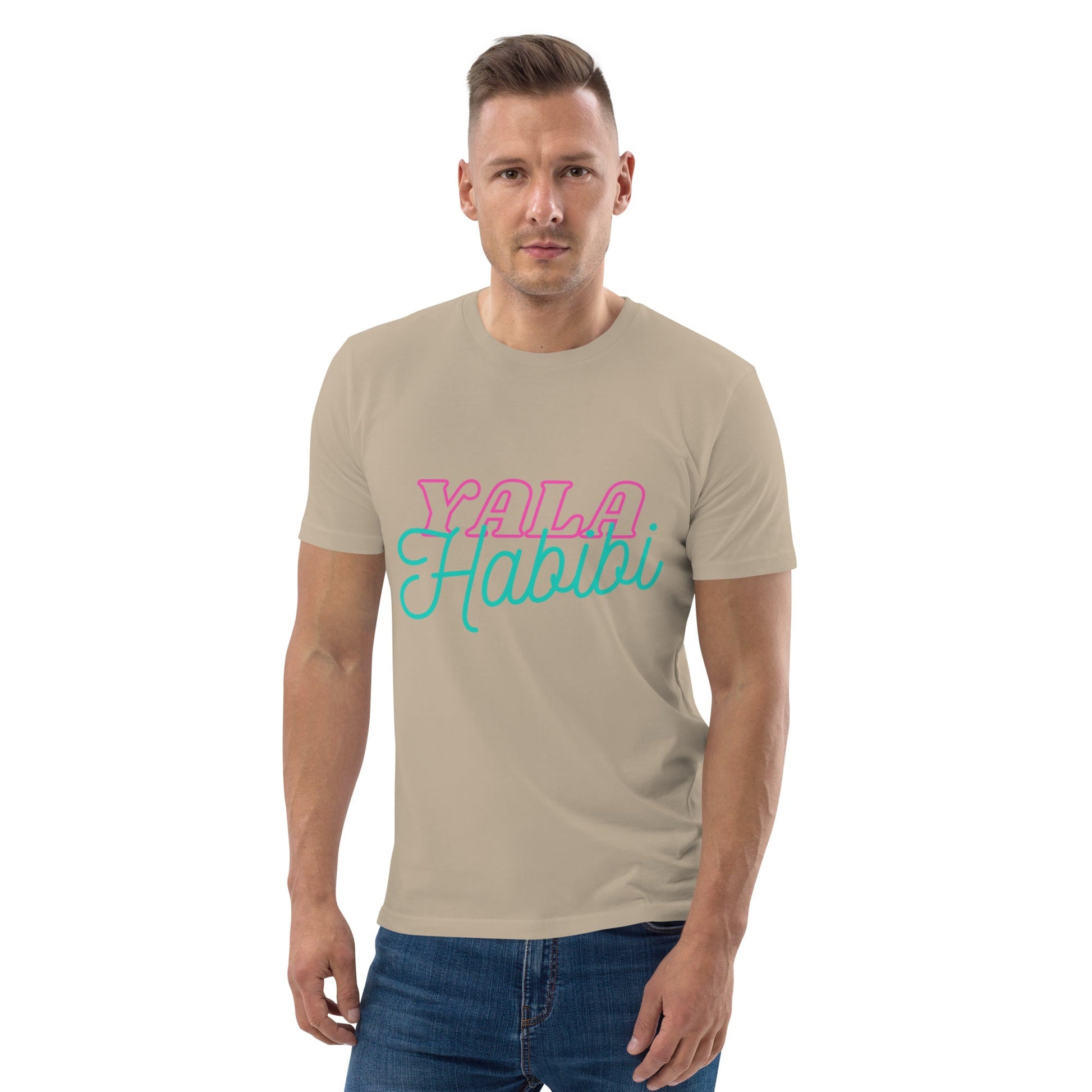 Yala Habibi - Unisex organic cotton t-shirt - Albasat Designs