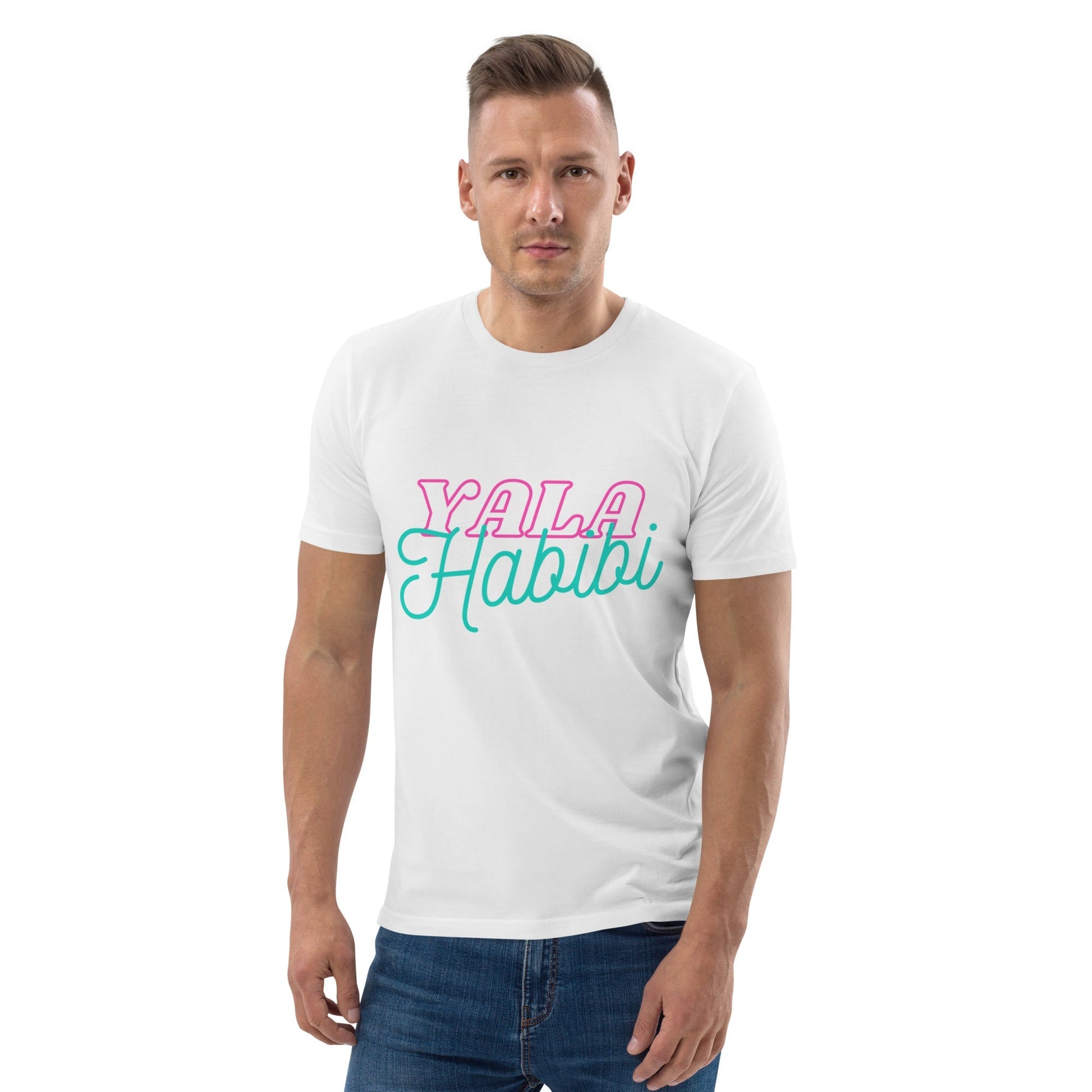 Yala Habibi - Unisex organic cotton t-shirt - Albasat Designs