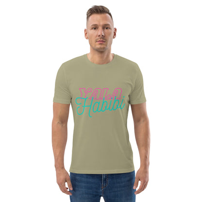 Yala Habibi - Unisex organic cotton t-shirt - Albasat Designs