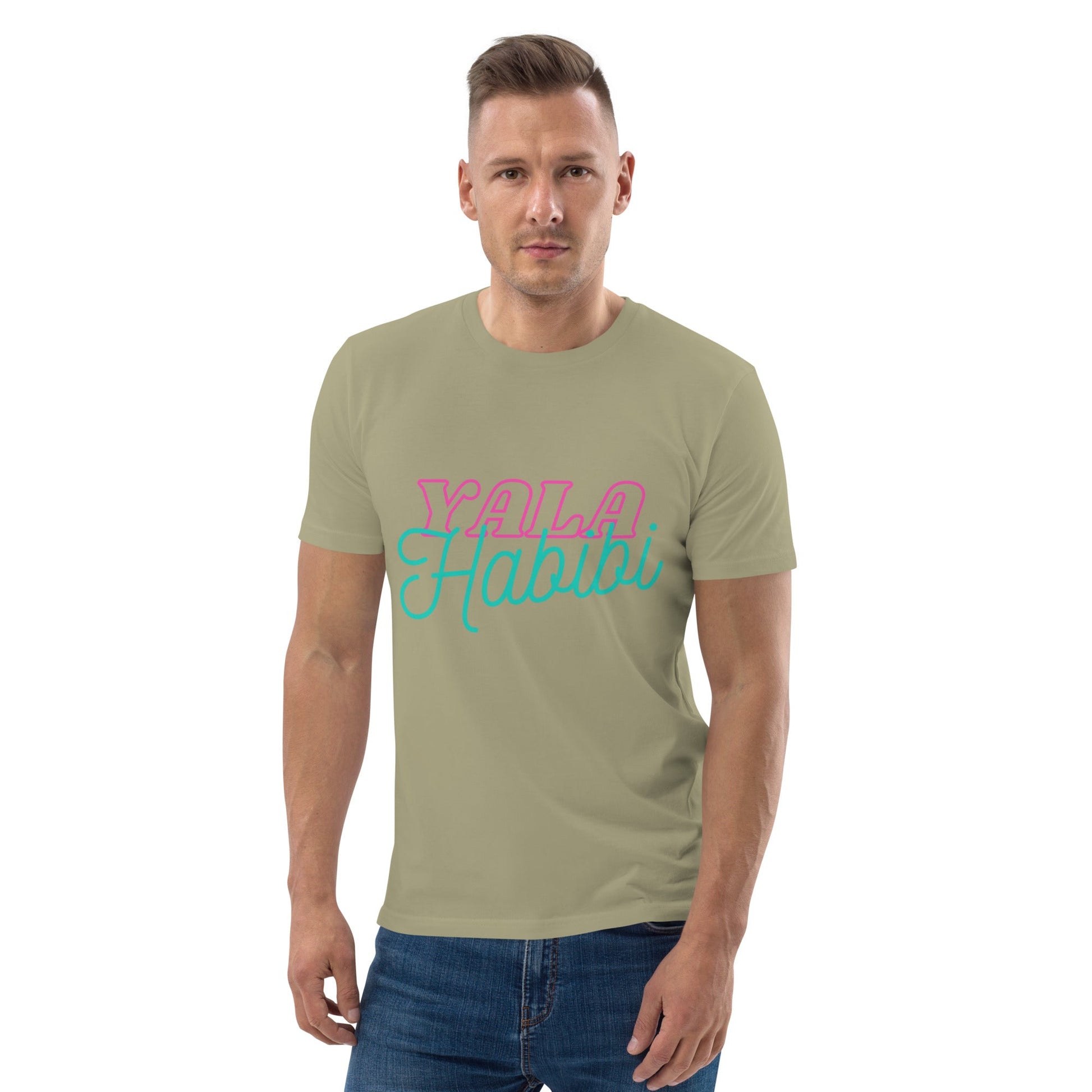 Yala Habibi - Unisex organic cotton t-shirt - Albasat Designs