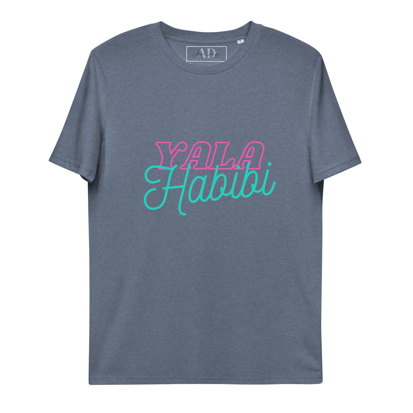 Yala Habibi - Unisex organic cotton t-shirt - Albasat Designs