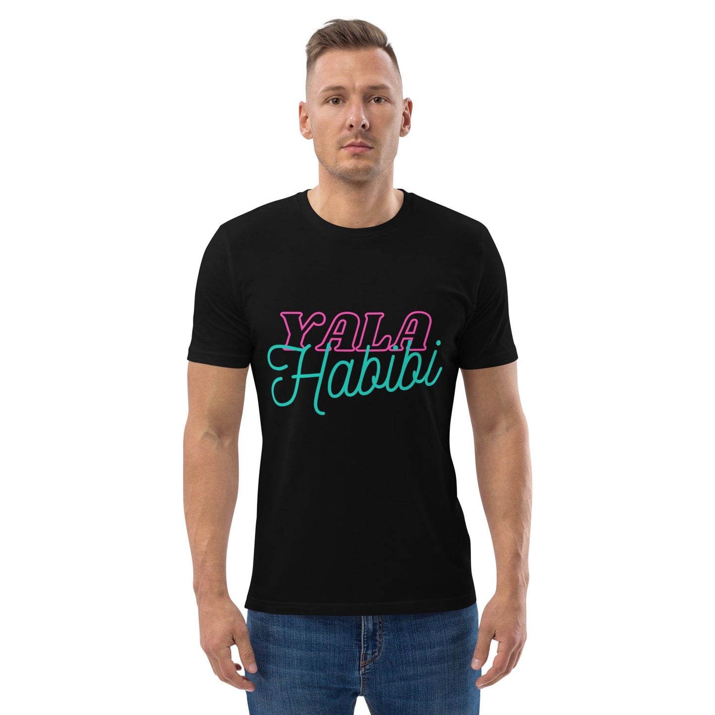 Yala Habibi - Unisex organic cotton t-shirt - Albasat Designs