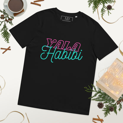 Yala Habibi - Unisex organic cotton t-shirt - Albasat Designs