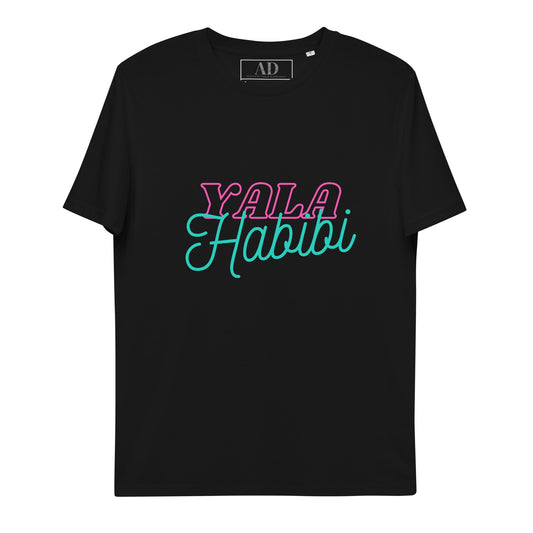 YALA HABIBI - Unisex organic cotton t-shirt - Albasat Designs