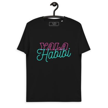 Yala Habibi - Unisex organic cotton t-shirt - Albasat Designs