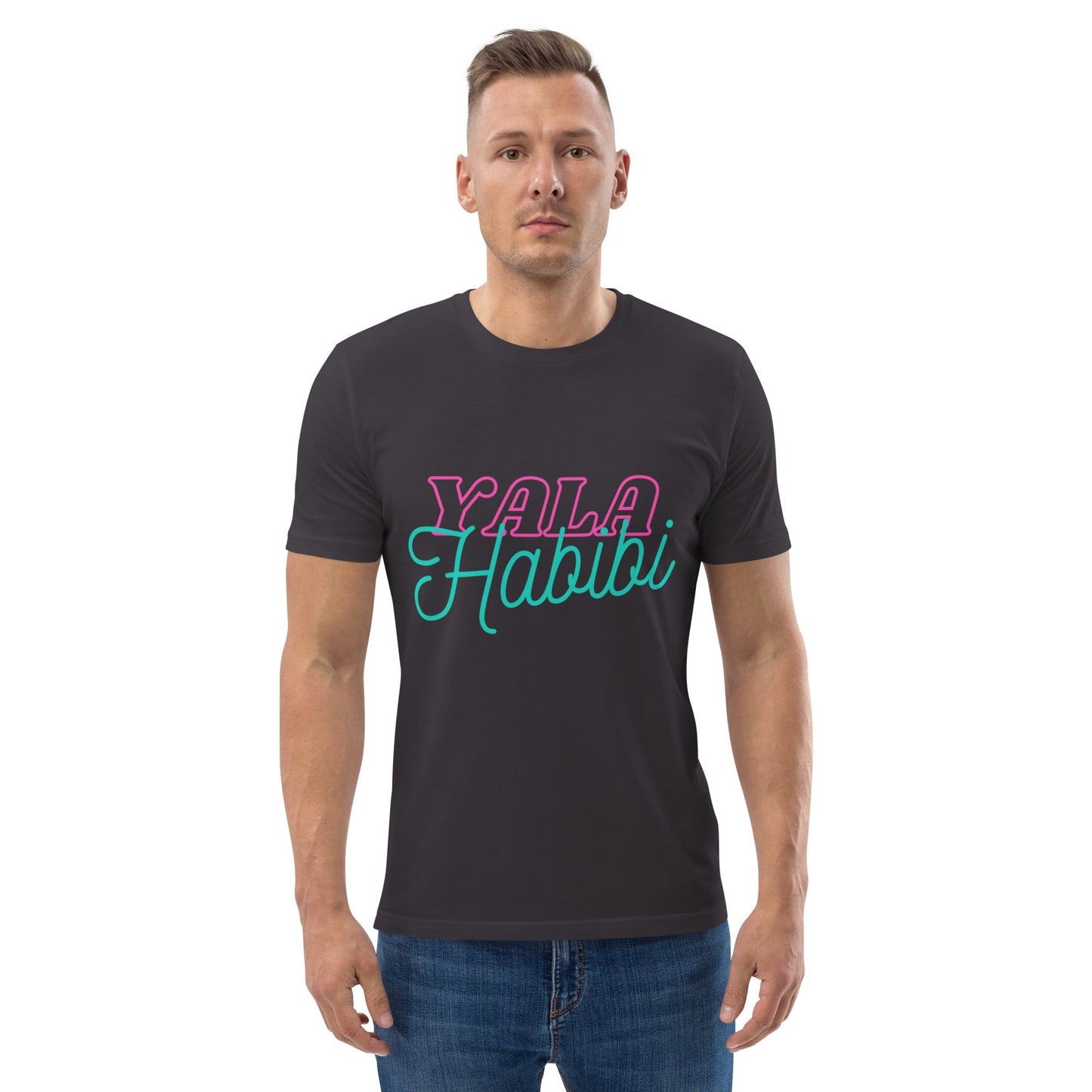 Yala Habibi - Unisex organic cotton t-shirt - Albasat Designs