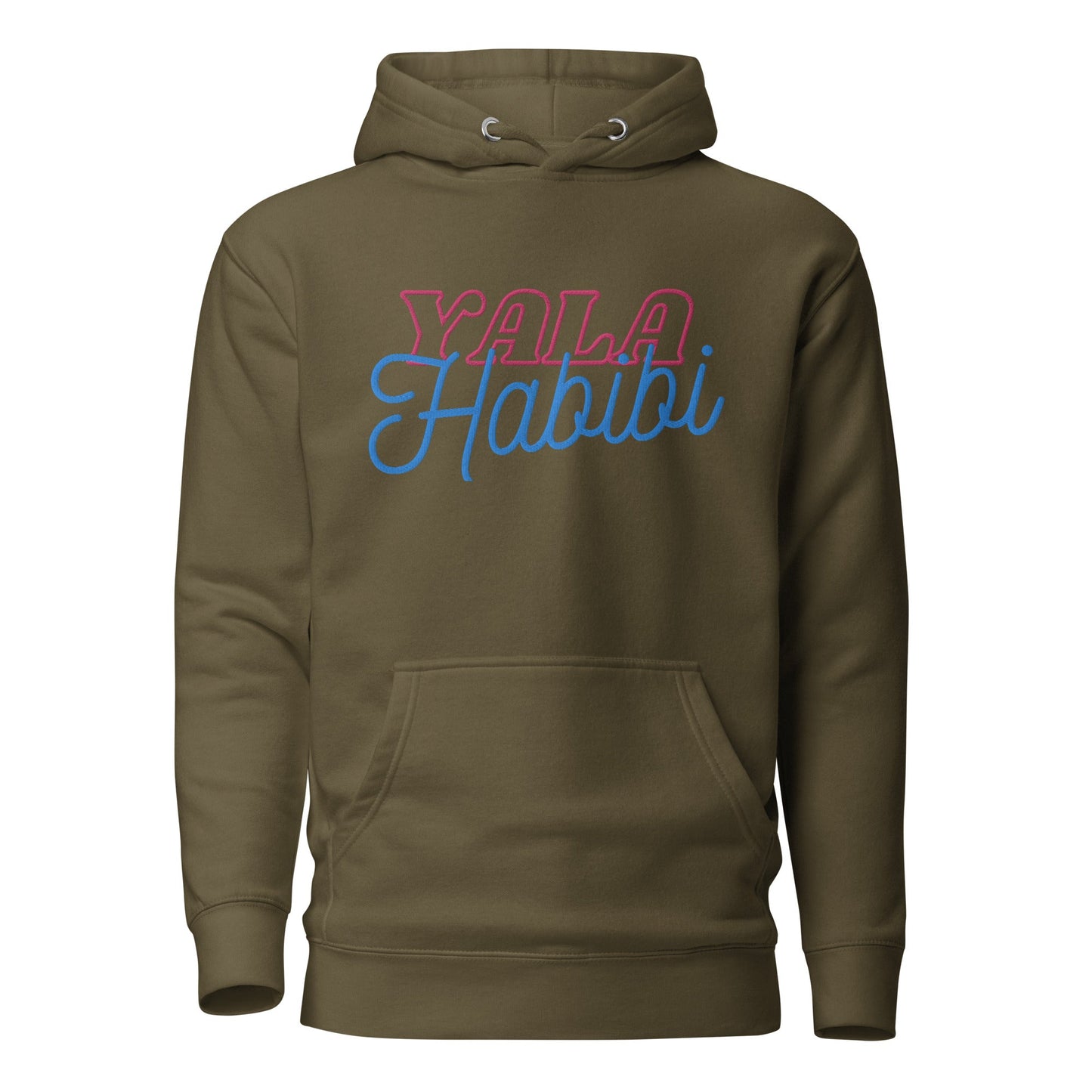 YALA HABIBI - Unisex PREMIUM Hoodie - Albasat Designs