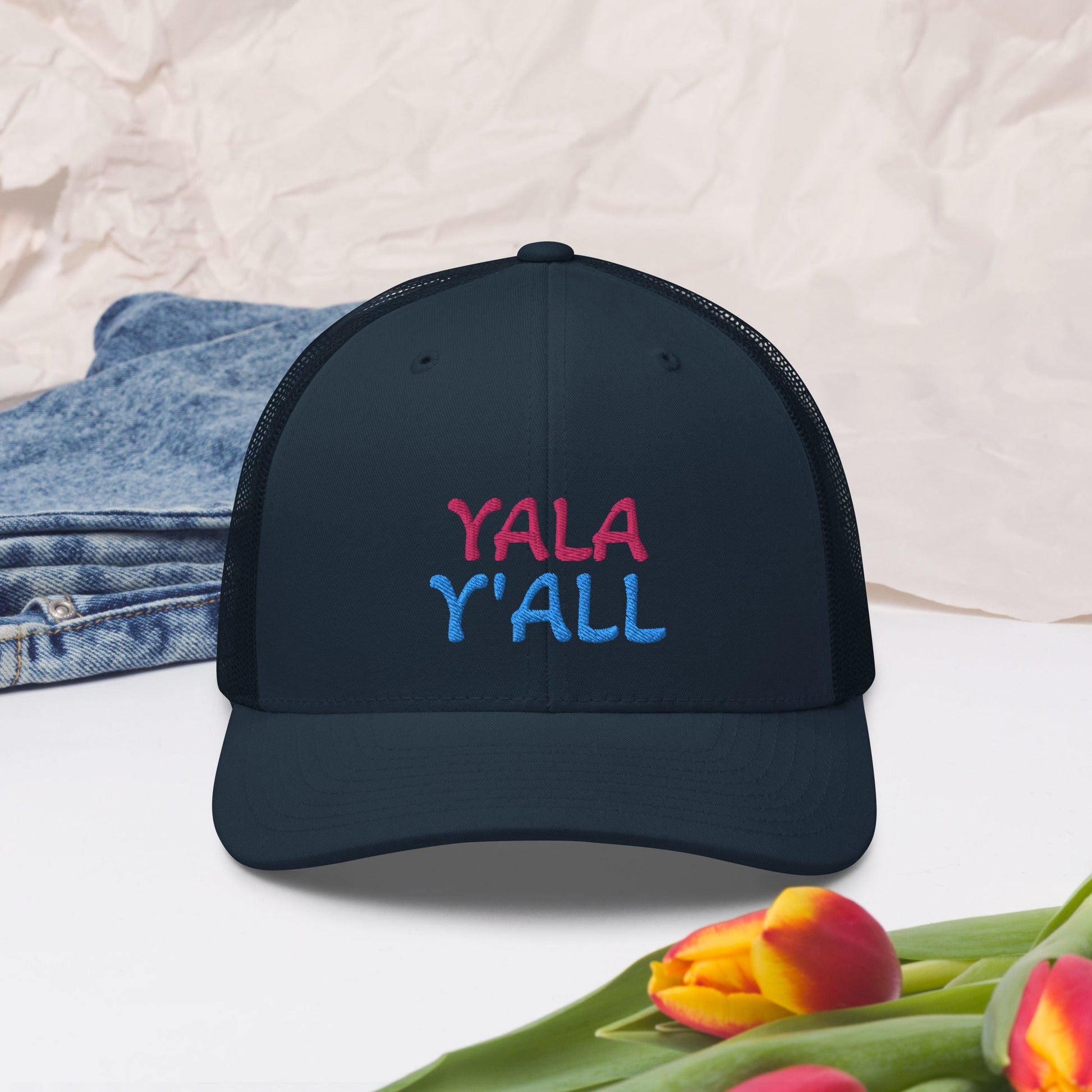 Yala Y'All - Retro Trucker Cap - Albasat Designs